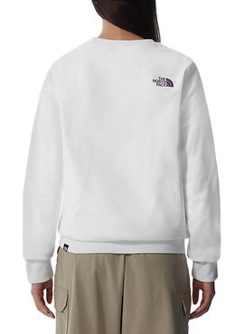 Sudadera The North Face Standard Blanco Leopardo