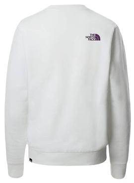 Sudadera The North Face Standard Blanco Leopardo