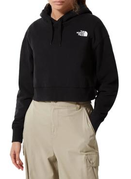 Sudadera The North Face Trend Crop HD Negro Mujer