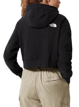 Sudadera The North Face Trend Crop HD Negro Mujer