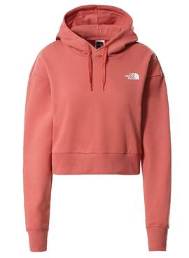 Sudadera The North Face Trend Crop HD Rosa Mujer