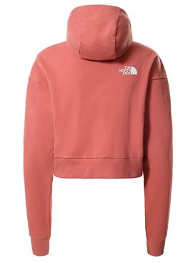 Sudadera The North Face Trend Crop HD Rosa Mujer