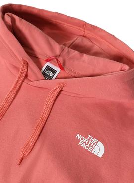 Sudadera The North Face Trend Crop HD Rosa Mujer