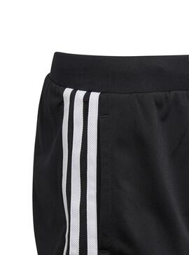 Shorts Adidas 3 Stripes Negro Niña