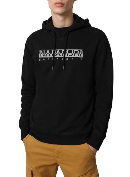 Sudadera Napapijri Berber Negro para Hombre