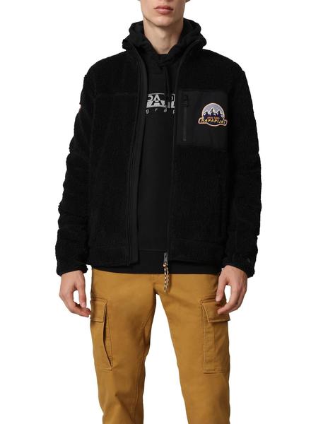 NAPAPIJRI: Sudadera para hombre, Negro  Sudadera Napapijri NP0A4GJD en  línea en