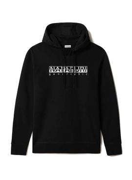 Sudadera Napapijri Berber Negro para Hombre