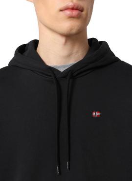 Sudadera Napapijri Balis Negro para Hombre