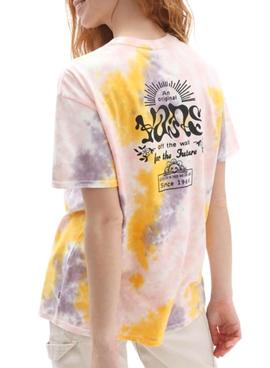 Camiseta Vans Wm Mascy Grunge Multicolor Mujer