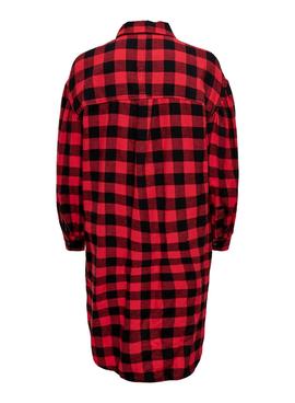 Camisa Only Cherri Life Cuadros Para Mujer