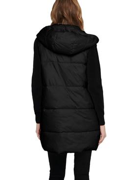 Chaleco Only Newasta Puffer Negro Para Mujer