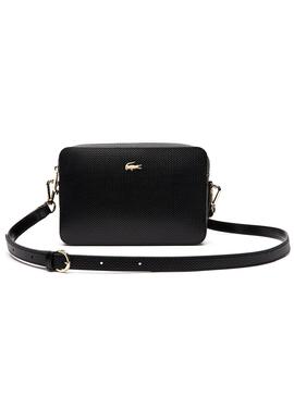 Bolso Lacoste Chantaco Negro Mujer