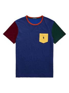 Camiseta Polo Ralph Lauren Azul Para Hombre