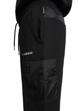 Pantalon Chandal Napapijri Mamix Negro Para Hombre