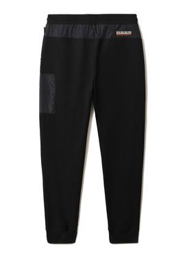 Pantalon Chandal Napapijri Mamix Negro Para Hombre