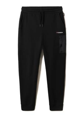 Pantalon Chandal Napapijri Mamix Negro Para Hombre