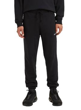 Pantalon Chandal Levis Red Tab Negro Para Hombre