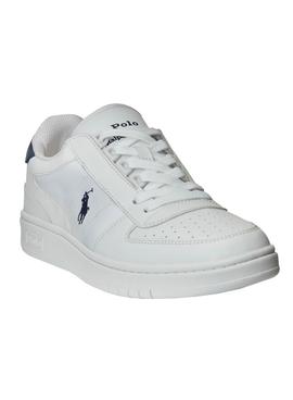 Zapatillas Polo Ralph Lauren Blanco Para Hombre