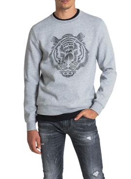 Tigre Gris Para Hombre