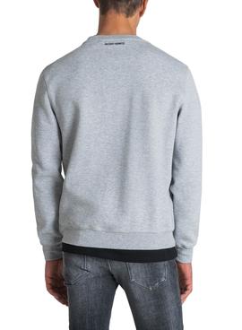 Sudadera Antony Morato Tigre Gris Para Hombre