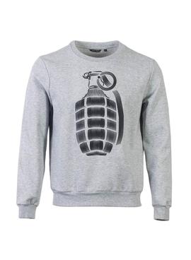 Sudadera Antony Morato Granada Gris Para Hombre