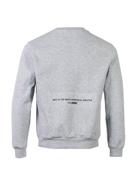 Sudadera Antony Morato Granada Gris Para Hombre