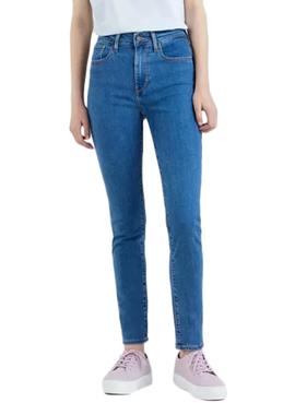 Pantalon Vaquero Levis 721 Azul para Mujer