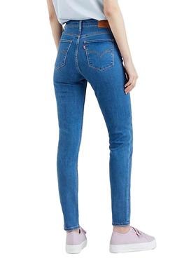 Pantalon Vaquero Levis 721 Azul para Mujer