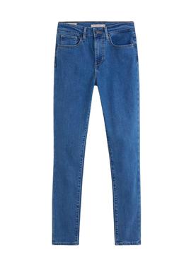 Pantalon Vaquero Levis 721 Azul para Mujer