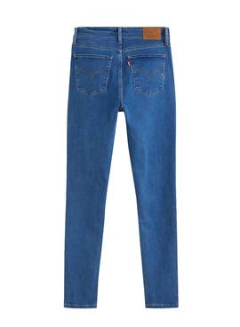 Pantalon Vaquero Levis 721 Azul para Mujer