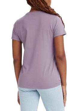 Camiseta Levis Seasonal Batwing Malva para Mujer