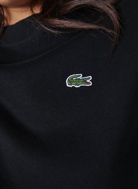 Sudadera Lacoste Negra Para Mujer