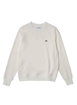 Sudadera Lacoste Blanca Para Mujer