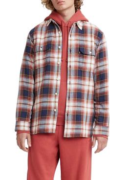 Camisa Levis Jackson Worker Multicolor para Hombre