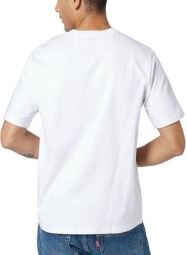 Camiseta Levis Relaxed Fit Blanco para Hombre