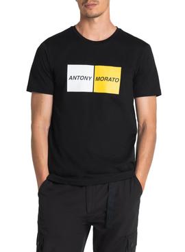 Camiseta Antony Morato Negra Para Hombre