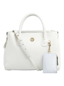 Bolso Tommy Hilfiger Charming Work  Blanco Mujer