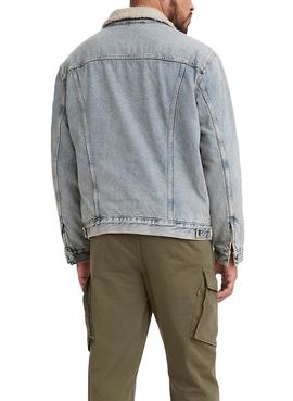 Cazadora Levis Sherpa Trucker Denim para Hombre