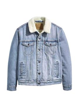 Cazadora Levis Sherpa Trucker Denim para Hombre