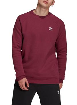 Sudadera Adidas Adicolor Essential Trefoil Granate