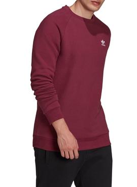 Sudadera Adidas Adicolor Essential Trefoil Granate