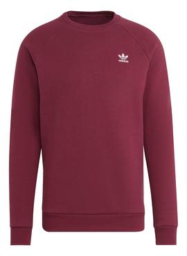Sudadera Adidas Adicolor Essential Trefoil Granate