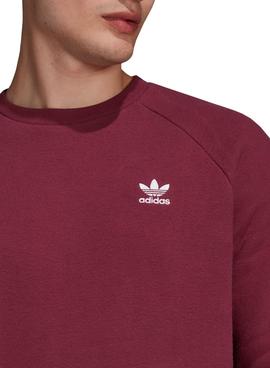 Sudadera Adidas Adicolor Essential Trefoil Granate