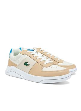 Zapatillas Lacoste Game Advance Beige Para Hombre