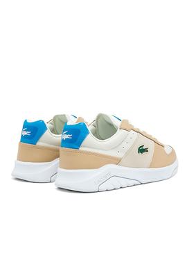 Zapatillas Lacoste Game Advance Beige Para Hombre