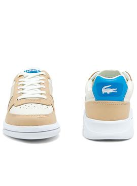 Zapatillas Lacoste Game Advance Beige Para Hombre