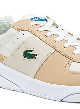 Zapatillas Lacoste Game Advance Beige Para Hombre