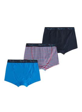 Pack 3 Calzoncillos Pepe Jeans Cicero Multicolor