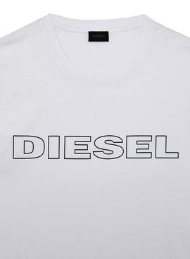 Camiseta Diesel Jake Blanco para Hombre