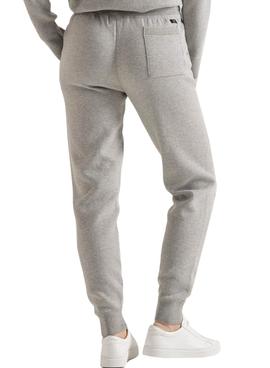 Pantalon Chandal Superdry Studios Gris Para Mujer